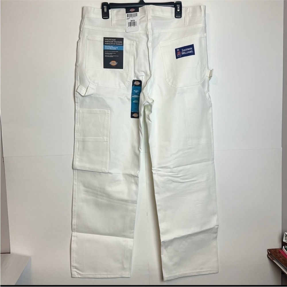 Dickies White Utility Pant Jeans 38x30 - Picture 6 of 11